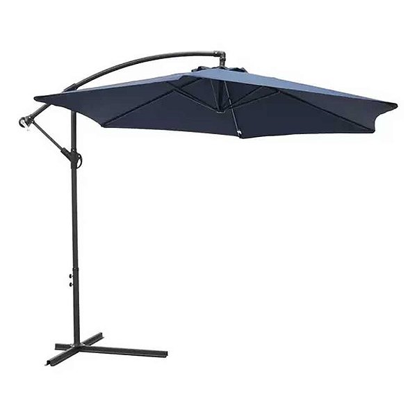 Ombrelone Lateral Importway 3,5Metros IWOBL-350AZ Azul