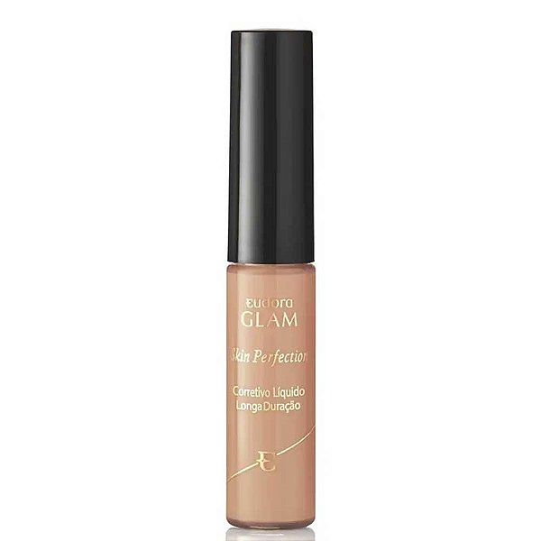 Corretivo Líquido Eudora Glam Skin Perfection Bege Médio 2