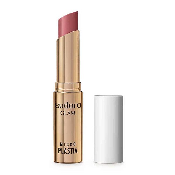 Batom Eudora Glam Rose Delicado Microplastia 3,3g