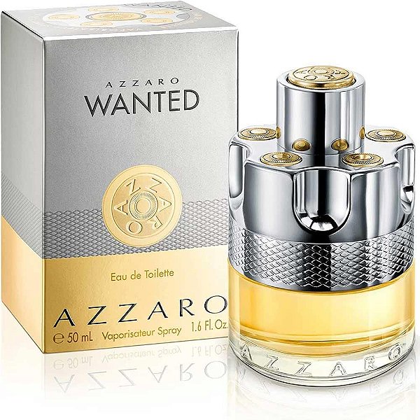 Perfume Masculino Azzaro Wanted EDT - 50ml