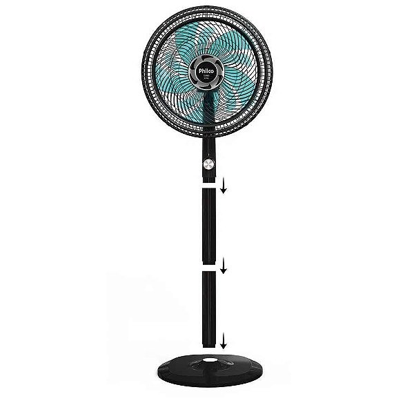 Ventilador de Mesa/Coluna Philco PVC491 Turbo 165W - 127V