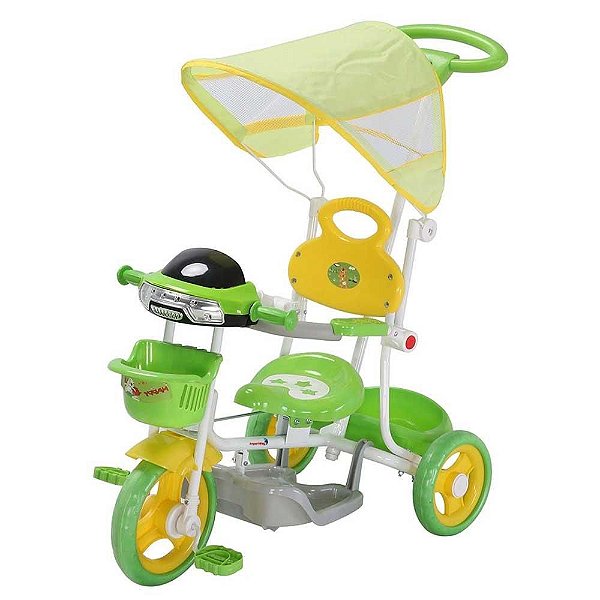 Triciclo Infantil Passeio Importway 2 em 1 BW003V - Verde