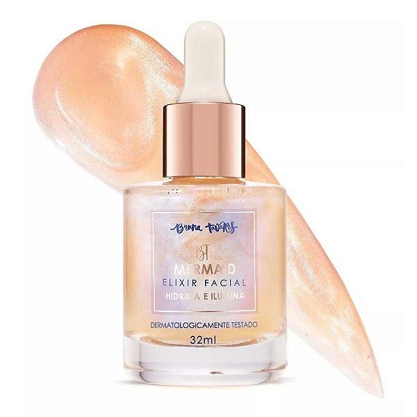Elixir Facial Bruna Tavares Mermaid Hidrata e Ilumina 35ml