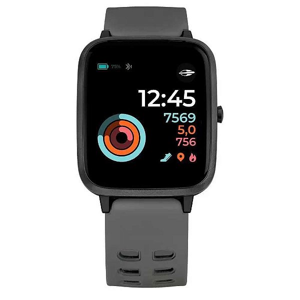 Smartwatch Mormaii Life Bluetooth MOLIFEAO/8C Cinza