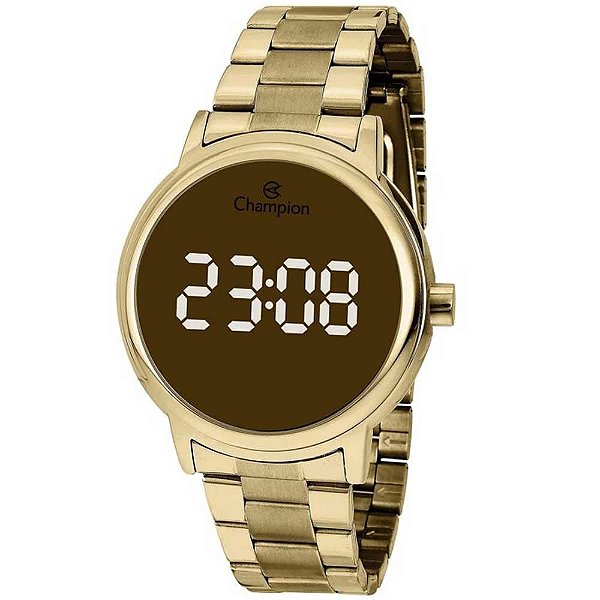 Relógio Feminino Champion Digital CH40115G - Dourado