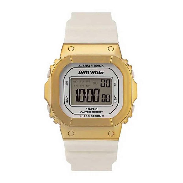 Relógio Unissex Mormaii Digital MO0303C/6B - Dourado