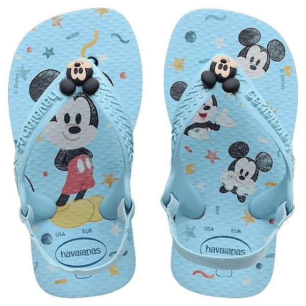 Chinelo Havaianas Baby Disney Classics Azul Water - 21