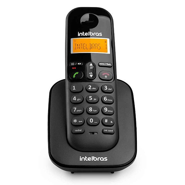Telefone Ramal Sem Fio Digital Intelbras TS3111 - Preto