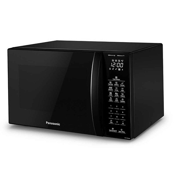 Micro-ondas Panasonic 34L NN-ST66NBRUN Preto - 127V