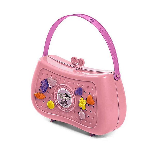 Brinquedo Imaginativa Fashion Calesita Tateti Ref.216 Rosa