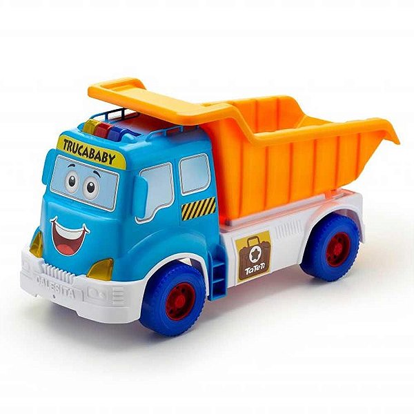 Caminhão Trucababy Calesita Tateti Com Som Ref.410 Azul