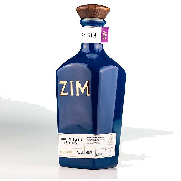 Gin Zim Magic Fusion Botanical Dry Gin 40% Alcool - 750ml