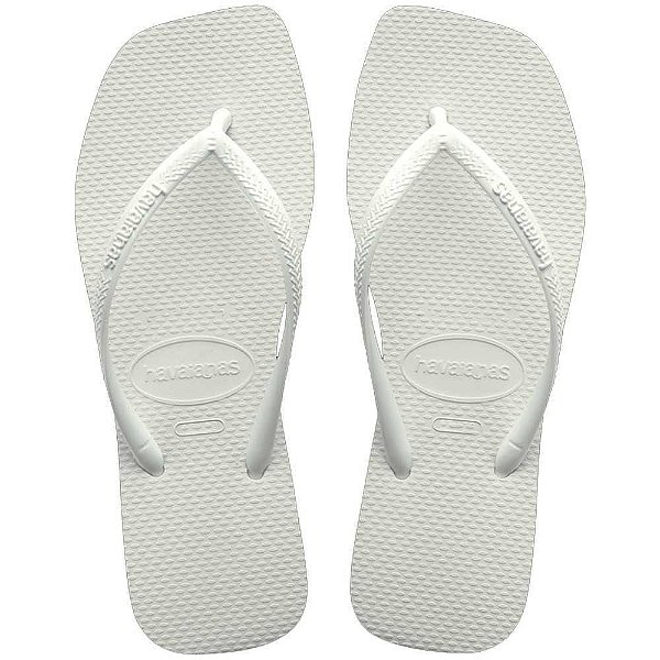Chinelo Havaianas Slim Square Branco - 37/38