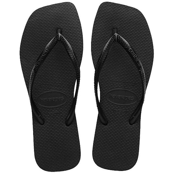 Chinelo Havaianas Slim Square Preto - 41/42