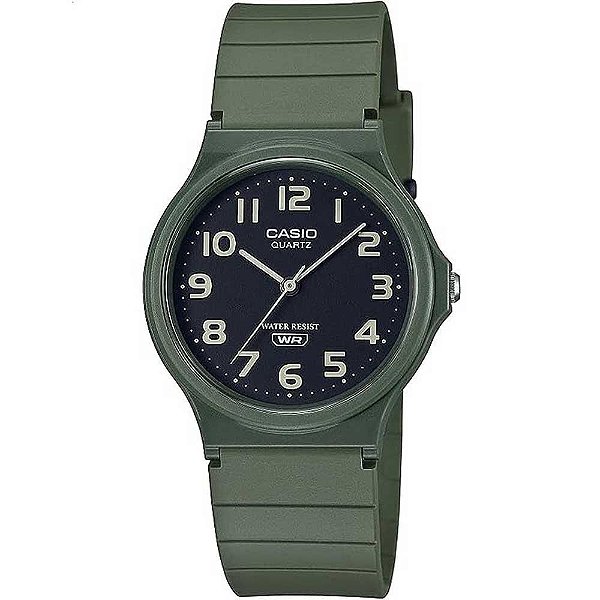 Relógio Unissex Casio Analógico MQ-24UC-3BDF-SC Verde