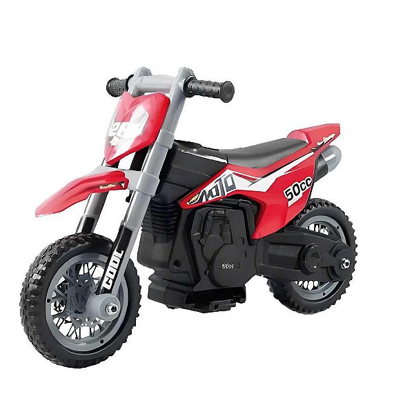 Mini Moto Elétrica Importway Cross BW233VM Vermelho