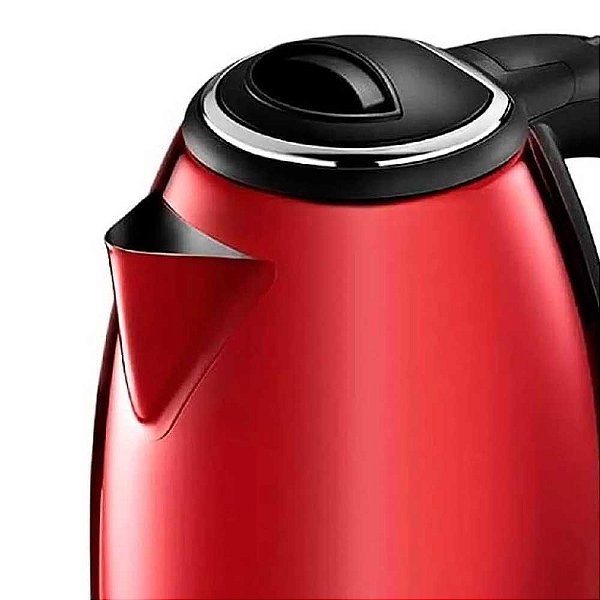 Chaleira Elétrica Inox Elgin 1,8L 42CHA1R01000 Vermelho 127V