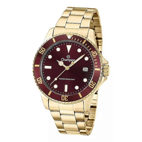 Relógio Masculino Champion Analógico CA31266R - Dourado