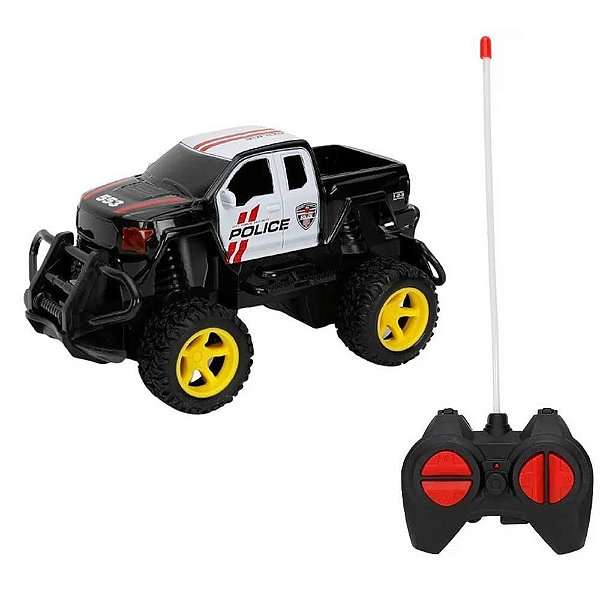 Carrinho Controle Remoto Multikids Tracker Preto - BR1725