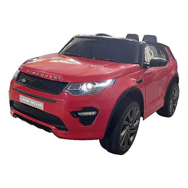 Mini Carro Elétrico Xalingo Land Rover 12V R.12398 Vermelho