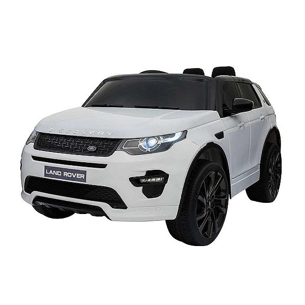Mini Carro Elétrico Xalingo Land Rover 12V R.12409 Branco