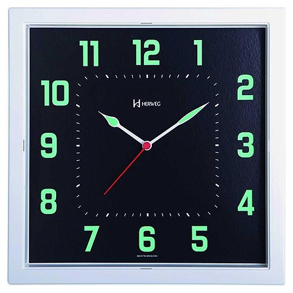 Relógio de Parede Herweg Quartz 660036-196 Verde Pantone