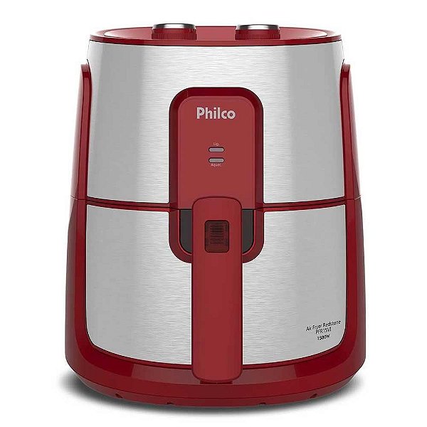 Fritadeira Air Fryer Philco 4,4L 1500W PFR15VI Vermelho 220V