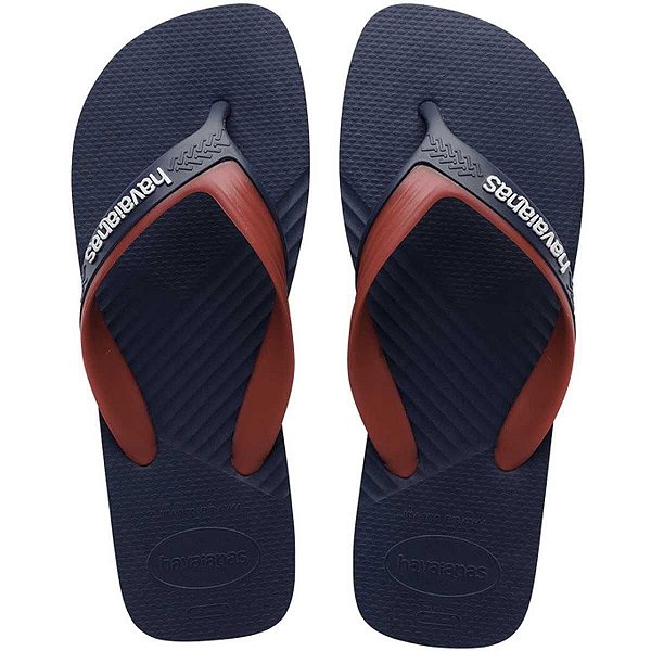 Chinelo Havaianas Dual Azul Marinho/Marinho - 43/44