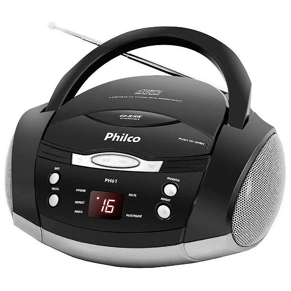 Rádio FM Philco Com CD Player Audio PH61 - Bivolt