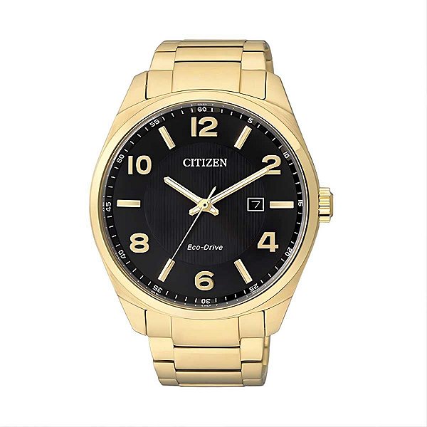 Relógio Masculino Citizen Eco-Drive TZ20555U - Dourado