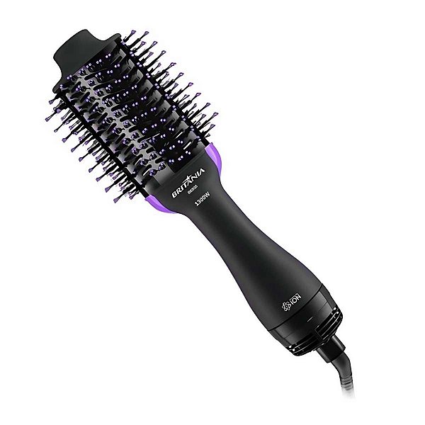 Escova Secadora Britânia 4 em 1 1300W BES35 Preto - Bivolt