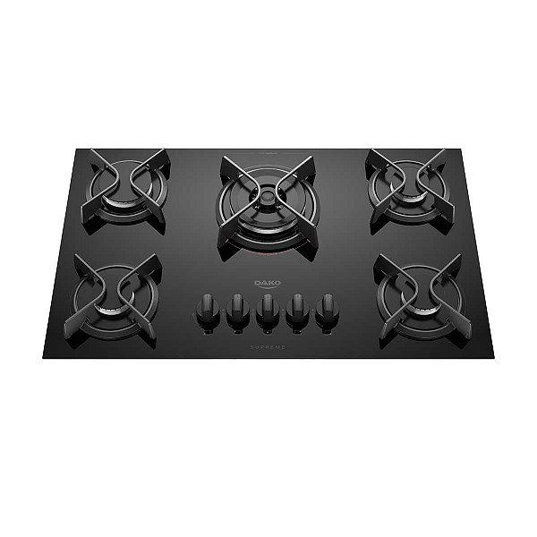 Cooktop a Gás Dako Supreme 5 Bocas Ref.300001514 - Bivolt
