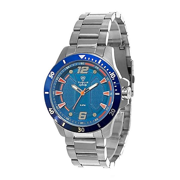 Relógio Masculino Tuguir Infinity 9166A TGI37001 - Prata