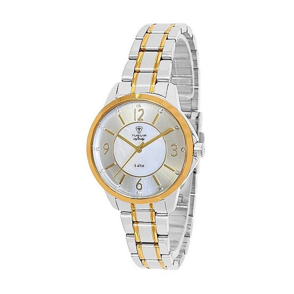 Relógio Feminino Tuguir Infinity 3114A TGI37050 - Prata