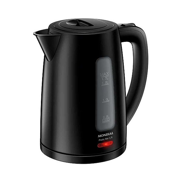 Chaleira Elétrica Mondial Pratic Hot 1,7L CE-17 Preto - 220V