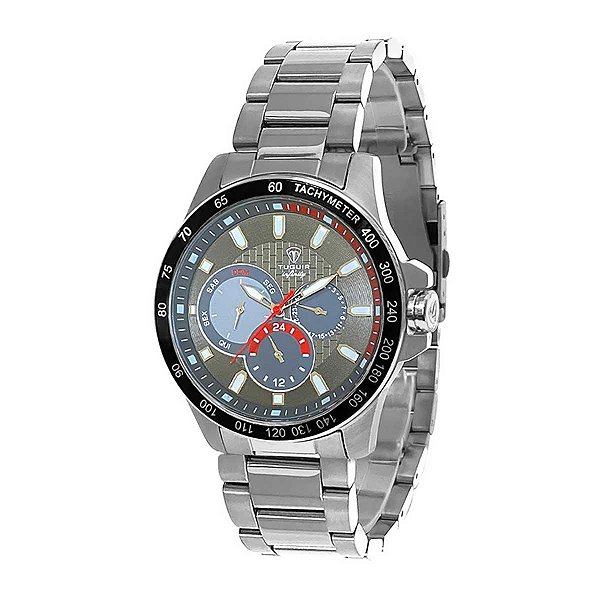 Relógio Masculino Tuguir Infinity 6116J TGI37043 - Prata
