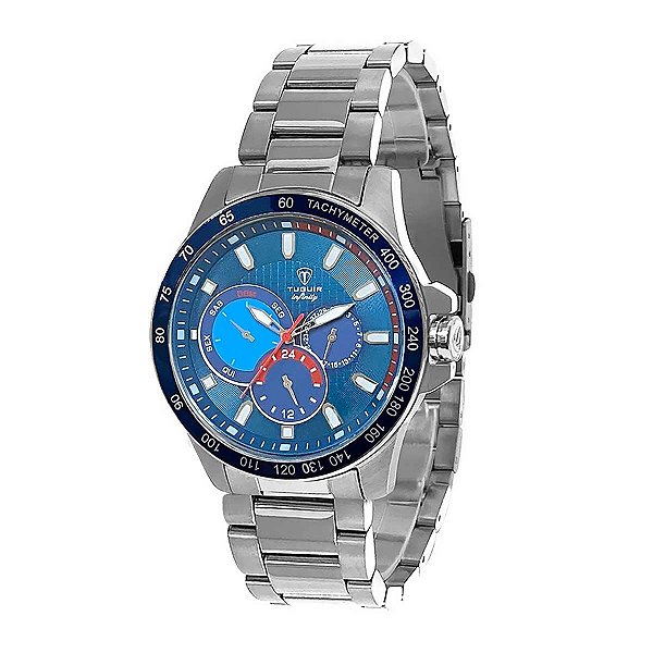 Relógio Masculino Tuguir Infinity 6116J TGI37044 - Prata