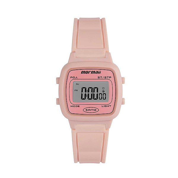 Relógio Feminino Mormaii Digital Vintage MO21900B/8T - Rosa