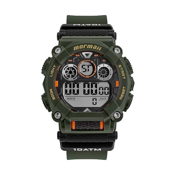 Relógio Masculino Mormaii Force Digital MO8005A/8V - Verde