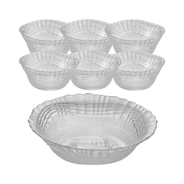 Conjunto 7 Tigelas de Vidro Para Sobremesa Wheaton Ref.0980