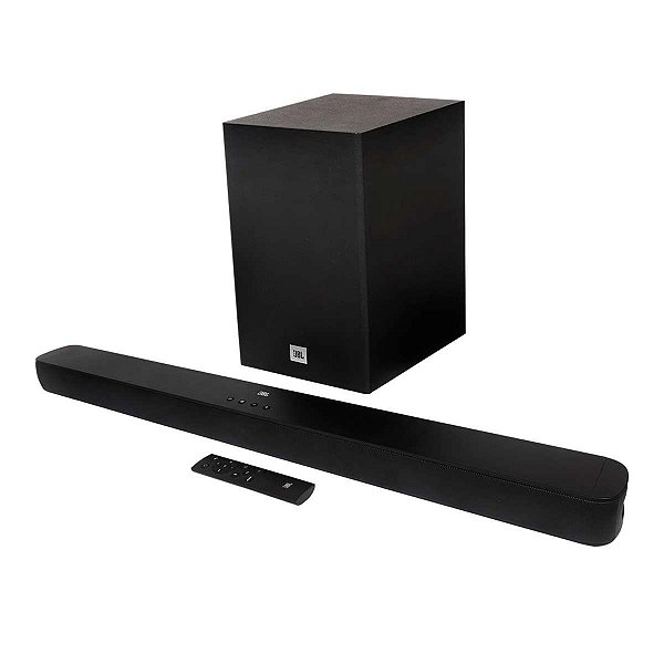 Home Soundbar JBL Cinema 110W SB180 2.1CH Preto - Bivolt