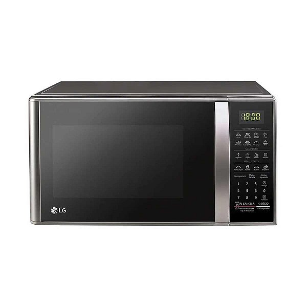 Micro-ondas LG 30 Litros EasyClean MS3043BRA Prata - 220V