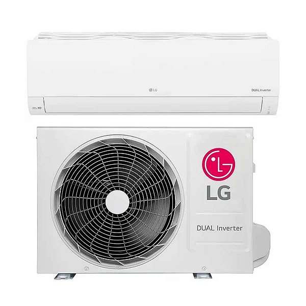 Ar-condicionado LG Dual Inverter 18000BTUs Quente/Frio 220V