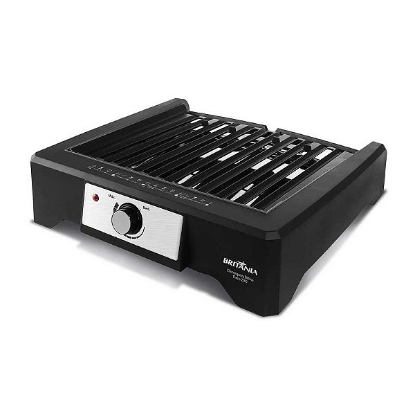 Churrasqueira Elétrica Britânia Flame2000 1800W Preto - 127V