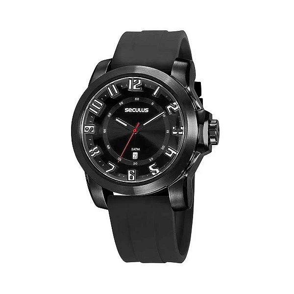 Relógio Masculino Seculus Analógico 20913GPSVPU3 Preto