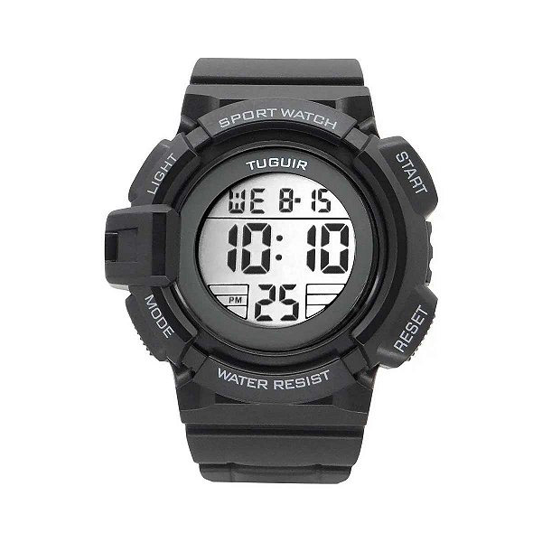 Relógio Masculino Tuguir Digital TG131 TG30025 Preto