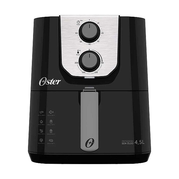 Fritadeira Sem Óleo Oster 4,5L 1500W OFRT510 Preto - 220V