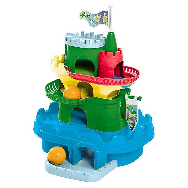Brinquedo Monta Castelo Tateti Calesita Ref.893 Azul