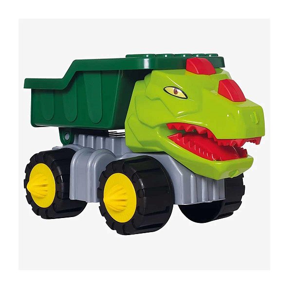 Caminhão Dino Construction Caçamba Samba Toys Rex Ref.154