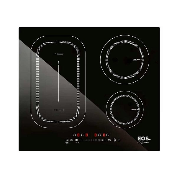 Cooktop de Indução Eos 4 Bocas Fullzone ECI04EPFB Preto 220V